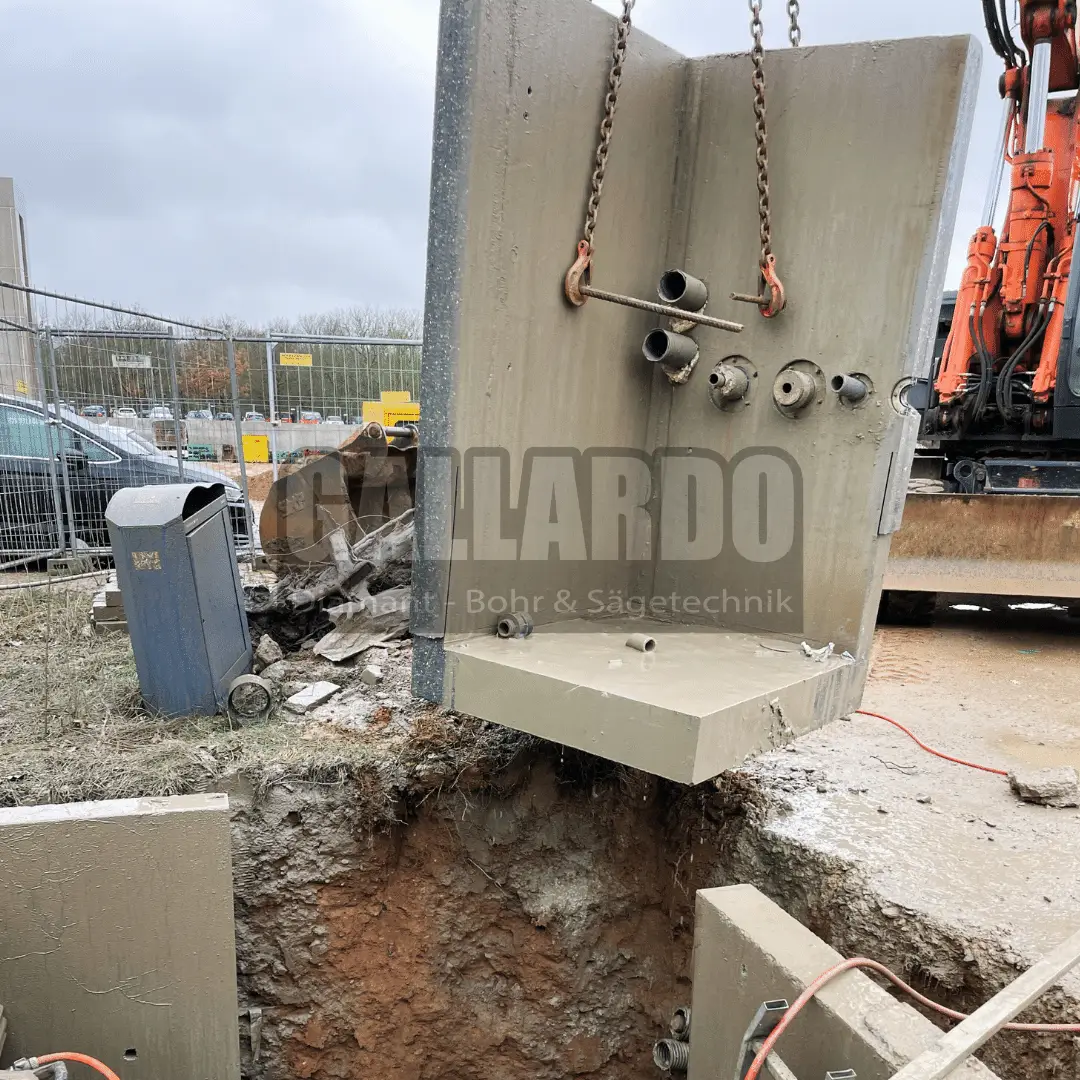 Betonschneiden Universität Düsseldorf